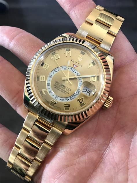 rolex skydweller gold|Rolex Sky-Dweller gold 2021.